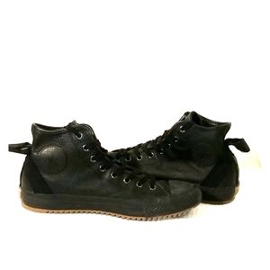 Converse Chuck Taylor All Star Blk Leather Hollis